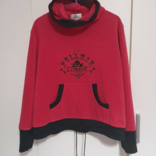 Women's fleece shirt like new, pink, size L