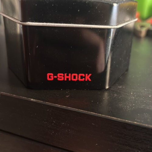 Casio G-SHOCK AW-591 watch like new, black and blue