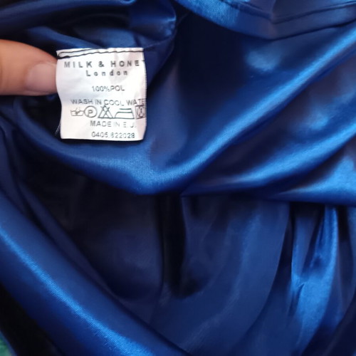 Maxi dress Milk and Honey large used, blue and green