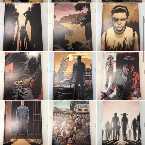 Walking Dead set of 78 new comics with rare variants and specials