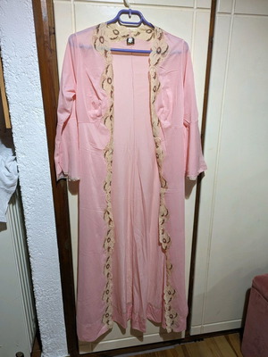 Νυχτικό ρόμπα μεταχειρισμένο ροζ μέγεθος Medium