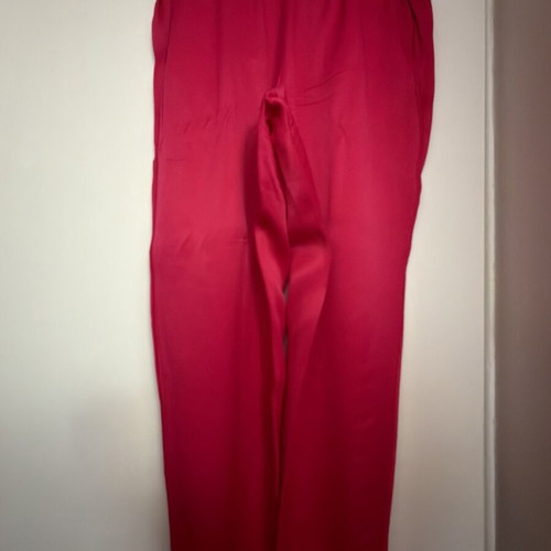 Satin set Zara like new, pink, trousers medium, shirt small