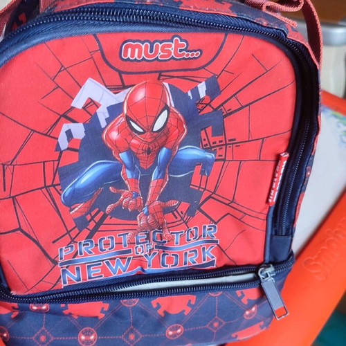 Sprinter Man Insulated Bag for Kindergarten Like New