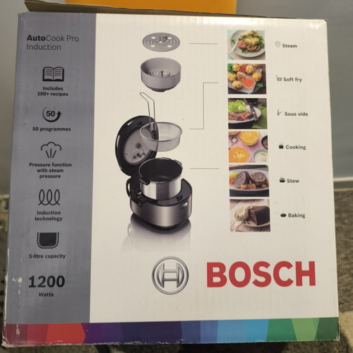 Bosch AutoCook Pro multicooker used, pressure cooker function not working