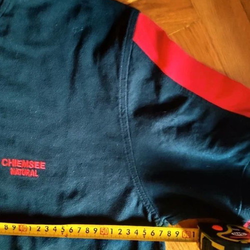 Chiemsee Polo Shirt like new, blue-black, size XL, 100% cotton