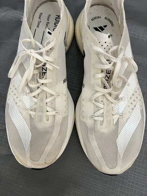 Adidas Adizero Pro 3 running shoes size 44.5, white