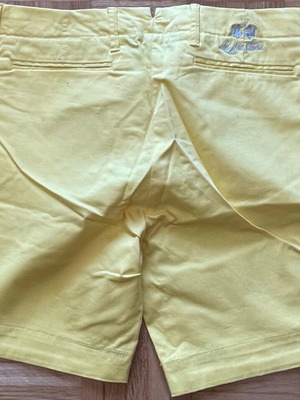 Yellow Chino Shorts La Martina used, size 30, summer style