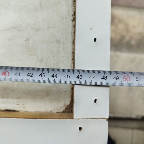 Bathroom cabinet mirror used 48.50x15x60.50 cm