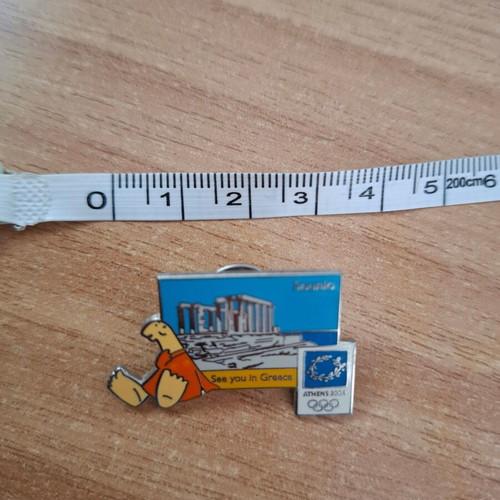 Official Athens 2004 Olympic Games collectible pin Sounio like new