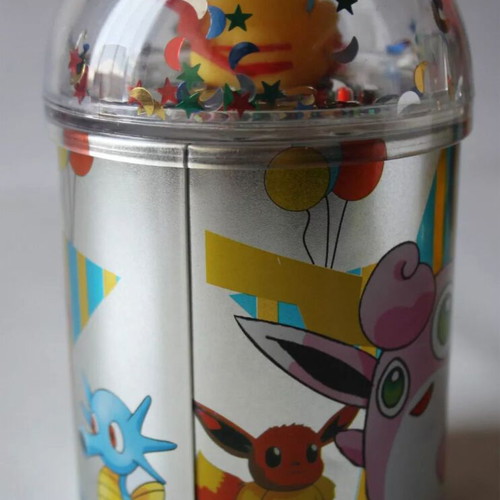 Vintage Pokemon Pikachu Blastoise metal coin bank Nintendo new 2000