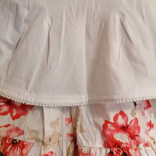 Marasil baby floral dress 80cm like new