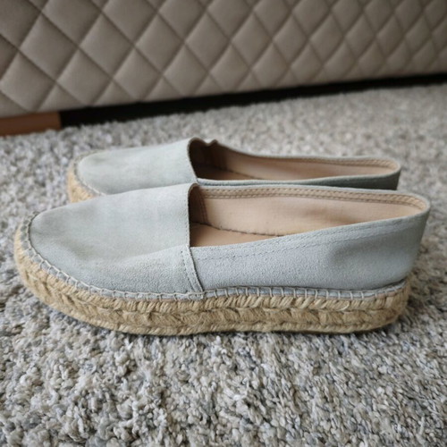 Viguera espadrilles like new, gray, size 37