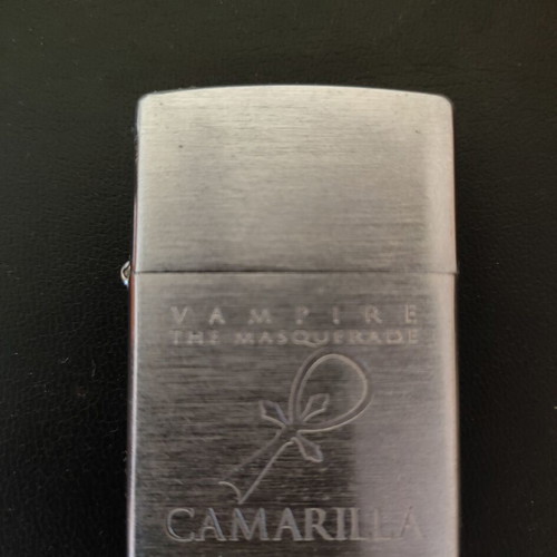 Vampire The Masquerade Zippo Lighter Camarilla like new