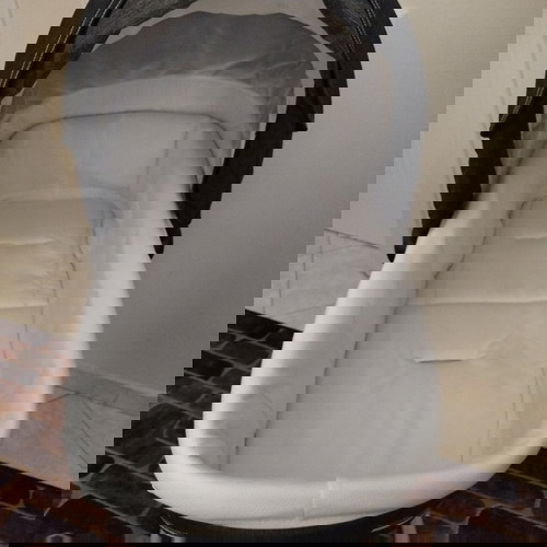 Inglesina Trilogy System Duo Village Denim stroller frame white like new