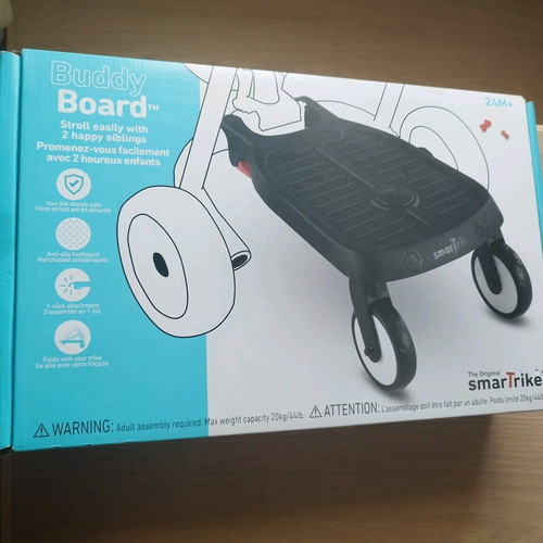 SmarTrike Buddy Board trailer new for second child