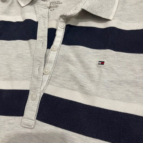 Tommy Hilfiger T-shirt used, gray, size S/M