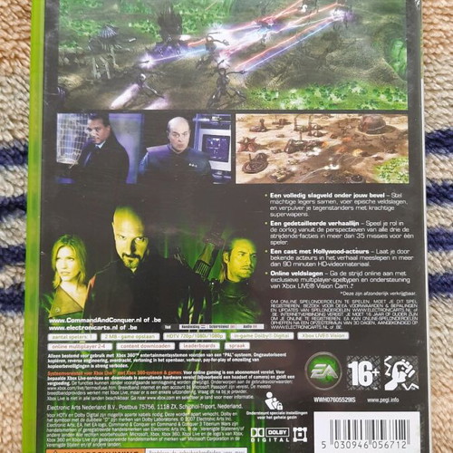 Command and Conquer 3 Tiberium Wars Xbox 360 used