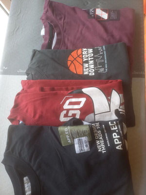 Set of 4 long-sleeve boys' shirts Zara like new, size 152 cm