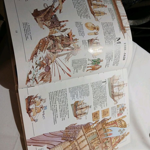 Ships used, The sailors and the sea, good condition