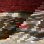  πωλείται γνήσια τσάντα Burberry , μπορντό χρώματος