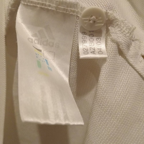 Adidas vintage tennis polo 2003 size L like new, white