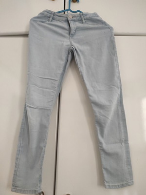 Τζιν παντελόνι skinny fit για κορίτσι 10-11 ετών 146 σαν καινούργιο, μπλε