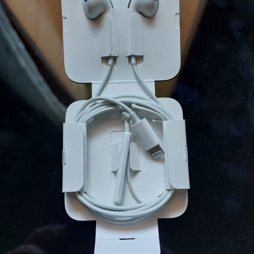 Apple headphones with lightning connector new