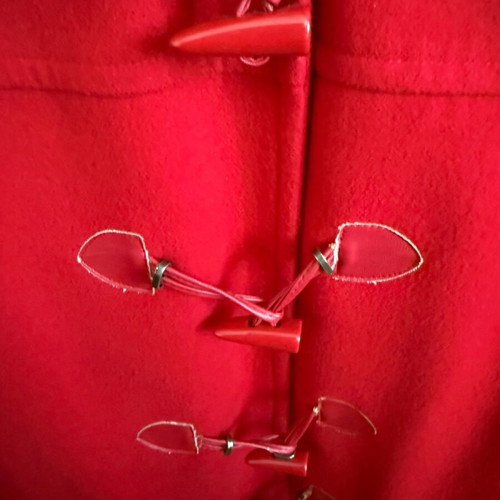 Montgomery coat new red wool without tag
