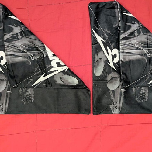 Metallica pillowcases new 45x45 with And justice for all theme