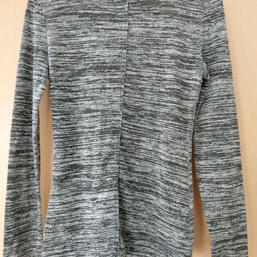 Tally Weijl blouse XS like new, black and grey