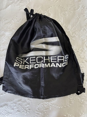 Skechers Performance Athletic Backpack like new, black and white
