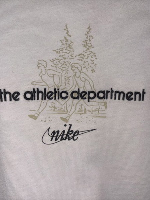 Nike T-shirt new, men's size M, white cotton