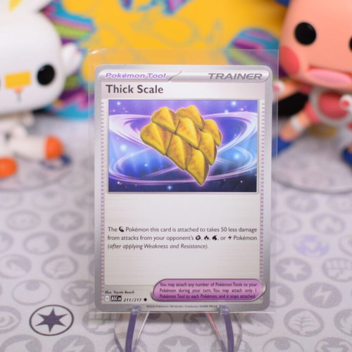 Pokemon Card Thick Scale ASC 211 like new