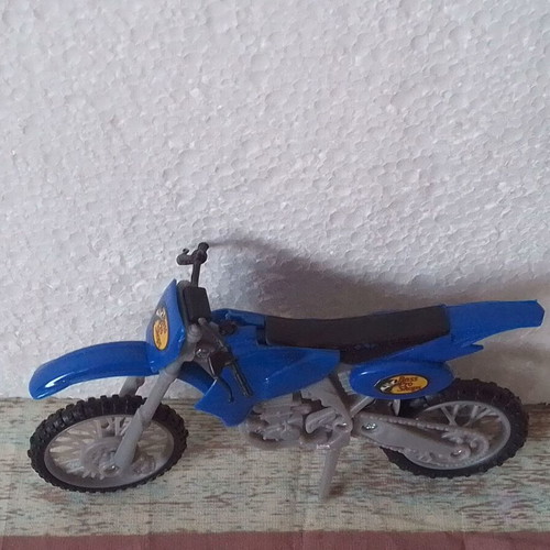 Plastic miniature motocross MX dirt bike like new
