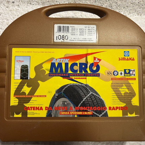 Artik Micro by Simaka tire anti-slip chains new