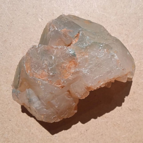 Raw Smoky Quartz with Green Tourmaline