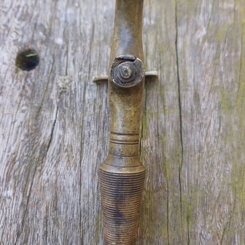 Barrel tap used, old brass