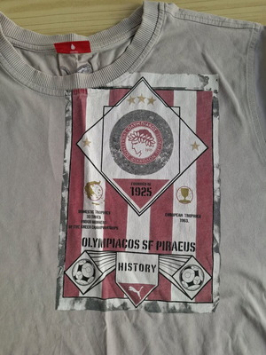 Olympiacos short-sleeve shirt like new, size L
