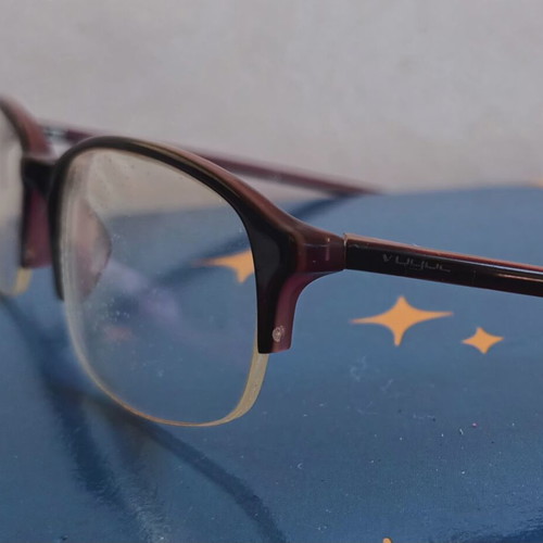 Vogue eyeglass frame like new, purple