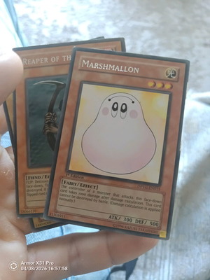 Yu-Gi-Oh Marshmallon (V.1 - Rare) like new