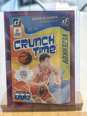 Sasha Vezenkov Panini Donruss card like new