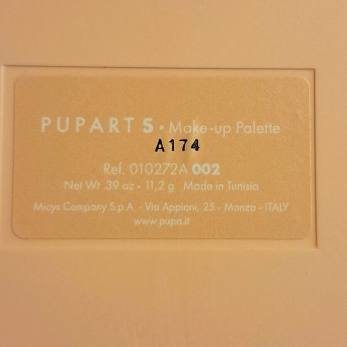 Παλέτα Make-up καινούργια PUPART S 002 με ρουζ, σκιές, lip gloss και lip cream