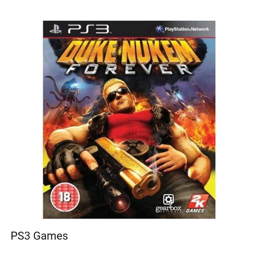 PS3 Duke Nukem Forever slightly used