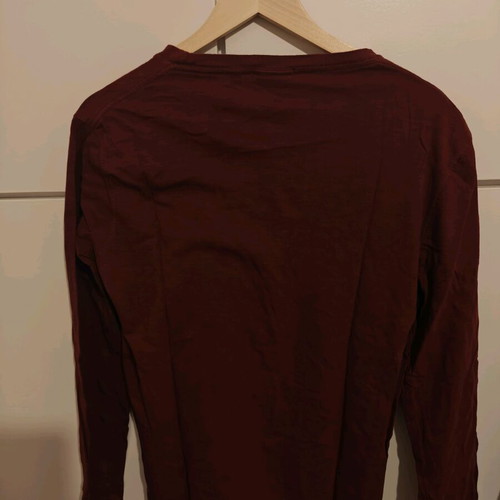 Funky Buddha long sleeve shirt size Medium brick red like new