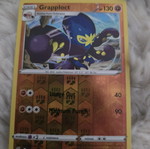 Grapploct Pokemon card new