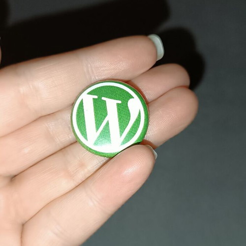 WordPress pin badge new