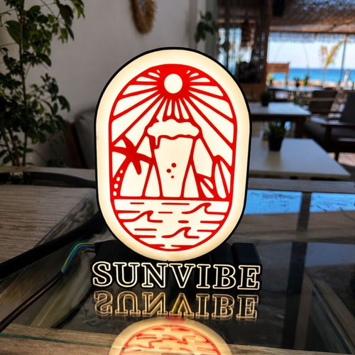 Custom 3D LED Logo Sign Lightbox made to order