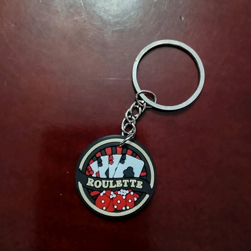 Casino keychains new, set of 9 leather