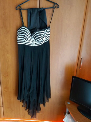 Evening dress like new, black