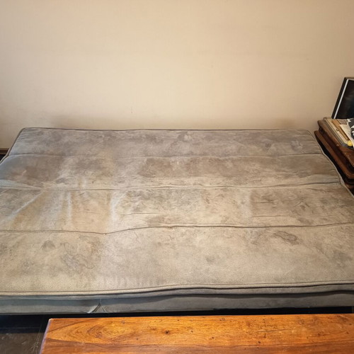Sofa bed three-seater 190cm used with removable cover